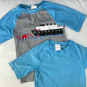 Set of 2 Hanna Andersson Rash Guard 5T